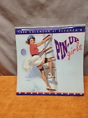 W•1996 Calendar Of Elvgren's Pin-Up Girls USA New In Wrapping • $8.95