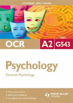 OCR A2 Psychology : Forensic Psychology Paperback Sarah Middleton • £4.03