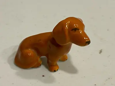 Vintage Miniature  Puppy Dog Figurines Dashund • $3