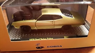 M2 Machines 1970 Ford Torino Cobra 1/64-Gold- R67- 1 Of 8750 Worldwide • $6