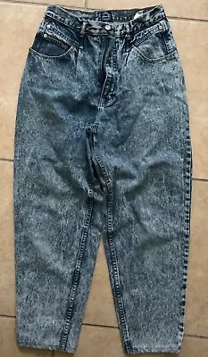 Vintage 80s JORDACHE Blue Jeans Capri Size 12 Length 31 • $25