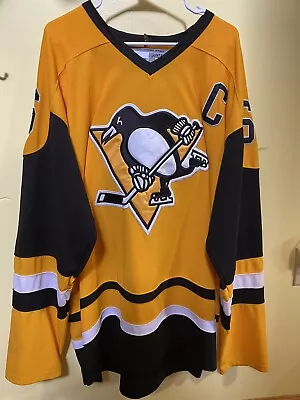 Mario Lemieux Pittsburgh Penguins Jersey Size 56/2XL • $120