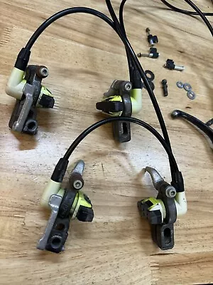 MAGURA HS22 Raceline Hydraulic Rim Brakes Set Vintage Yellow MTB • $40