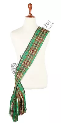 Scottish Tartan Sash For Women - Size 90 Inches X 12 Inches - Handmade - Custom • $14