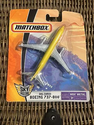 2007 Matchbox Sky Busters BOEING 737-800 DHL CARGO PLANE NIB • $24.99