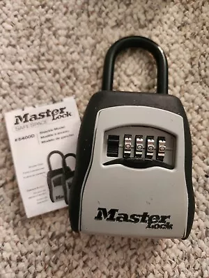 Master Lock Safe Space 5400D Lock Box Hide A Key Storage Combination Real Estate • $10