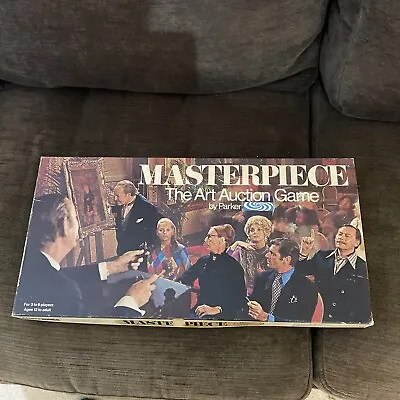 Parker MASTERPIECE  Art Auction Board Game -Vintage 1970 Game Super Condition • £52.99