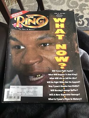 Mike Tyson Great Ring Magazine June 1992 POSTER Inside See Photos Gem • $10