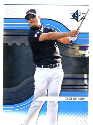 $1.25 • Buy 2012 Upper Deck SP Authentic Retail Sapphire Blue Variation Zach Johnson #17