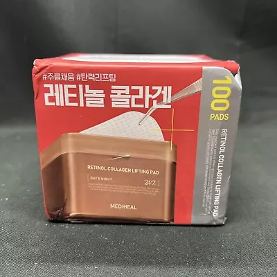 MEDIHEAL Retinol Collagen Lifting Pad 100ea Anti Wrinkle K-Beauty • $33