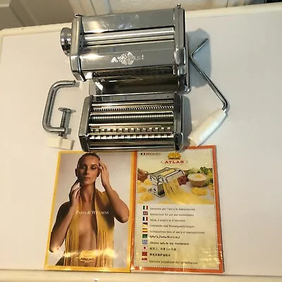 Marcato Atlas 150 Wellness Pasta Maker Machine Stainless Steel Made In Italy • $37.87