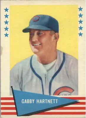 1961 Fleer #41 Gabby Hartnett - VG-EX • $1.60