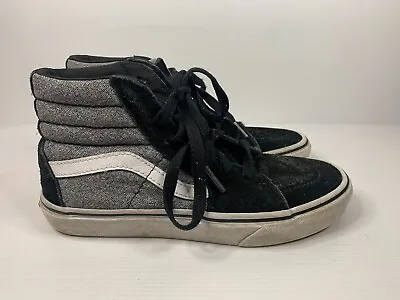 Vans Skate Shoes Grey Size Kids 3 • $24.74