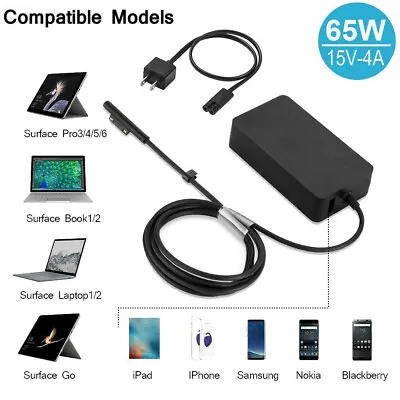 For Microsoft Surface Pro 3Pro 4Pro 5/6Surface Book AC Adapter Charger  • $12.49
