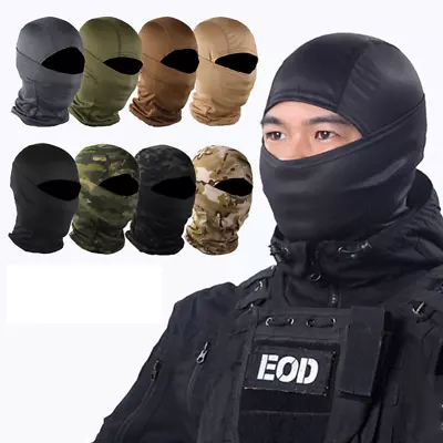 Balaclava Face Mask Thin UV Protection Ski Sun Hood Tactical Masks For Men Women • $2.99