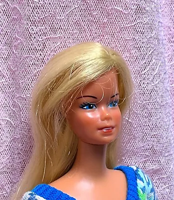 Vintage Barbie Doll Stacey Face 1978 Spiel Mit Barbie #2166 Europe Rare Dressed • $75