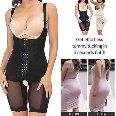 £7.99 • Buy FAJAS REDUCTORAS Post Surgery Full Body Shaper Compression Lipo Garment Bodysuit