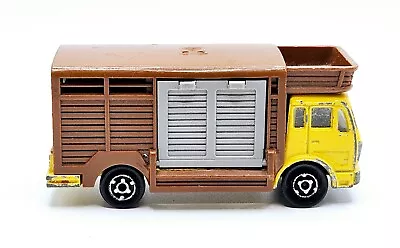 Majorette 1978-82 Mercedes Animal Truck Die-Cast 1:100 #254 Livestock 200 Series • $9.50