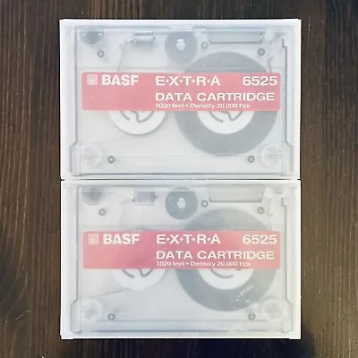 NEW Lot Of 2 BASF 525MB DC-6525 QIC-525 Data Tape Cartridge SLR QD6525 DC6525 • $22.47