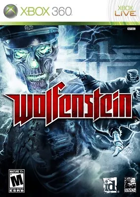 Wolfenstein Xbox 360 Game • $19.98