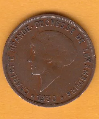 1930   Luxemburg  5 Centimes Bronze • $2.95