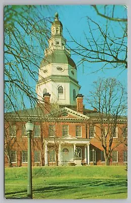 State View~State House Annapolis Maryland~Vintage Postcard • $1.35