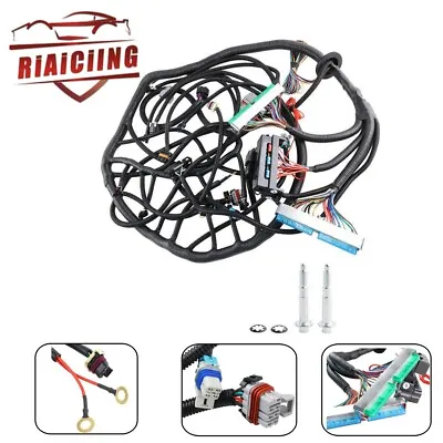 Engine Stand Alone Wiring Harness Drive By Wire DBW For LS3 03-07 4.8 5.3L 6.0L • $95.66