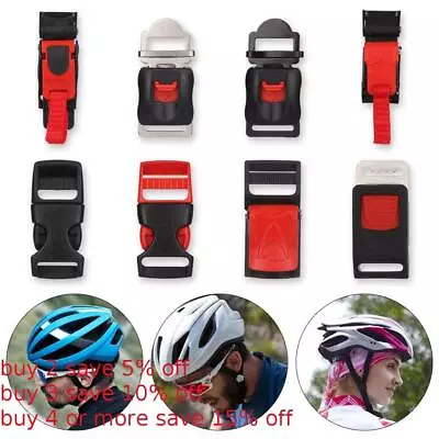 £2.23 • Buy Helmet Buckles Flexible Clips Speed Sewing Clip Bicycle Helmets Buckle