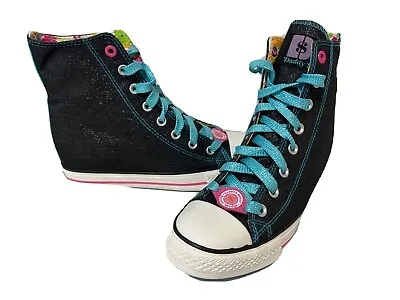 $39.99 • Buy Daddy’s Money Secret Wedge Gimme Fashion High Top Sneakers Size 9 Women's..S2