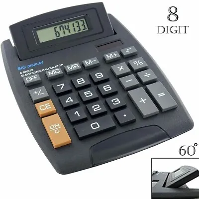 £4.99 • Buy Large Button Numbers Jumbo Calculator School Office Home Battery Pop Up Display