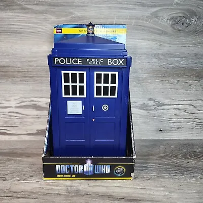 $49.99 • Buy Doctor Who Tardis Cookie Jar Lights & Sounds New Needs Batteries