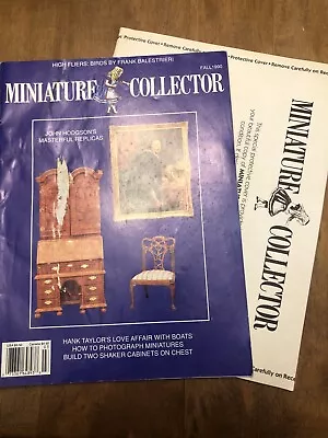2 Miniature Collector Magazines: Fall & Winter Editions From 1990 • $11
