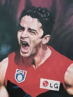 Garry Lyon  Pure Inspiration AUTOGRAPHED/FRAMED MELB DEMONS  AFL Memorabilia • $139