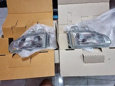 New HONDA Genuine 92-95 Civic Headlight Headlamp Glass Lens H4 EG EG9 EG6 EJ1 • $800