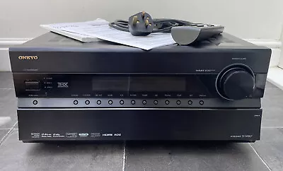 Onkyo TX-NR807 AV 7.2 180W Receiver Amplifier Home Cinema Black 1 • £275