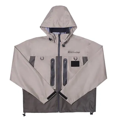 Breathable Fly Fishing Wading Jacket Waterproof Fishing Wader Jacket Clothes • $63.89