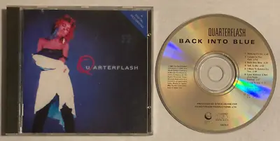 Quarterflash Back Into Blue CD 1985 Geffen OOP AOR Pop Rock • $14.99