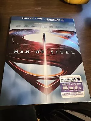 Man Of Steel (Blu-ray 2013) • $6.99