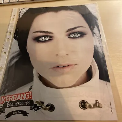 Evanescence Amy / Oli Sykes Bring Me The Horiz Original Advert/ Poster/clipping • £5