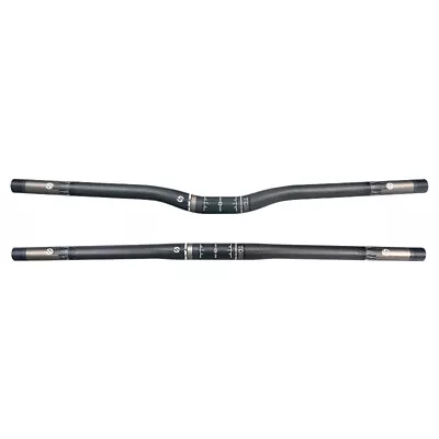 TOSEEK Carbon Fiber Handlebars 25.4mm Mountain Bike Flat Bar Riser Bar 480-700mm • $29.90