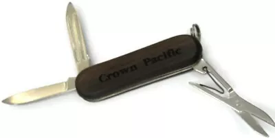 Stainless Steel Multi Tool Folding Pocket Knife Key Chain  Crown Pacific  • $11.99