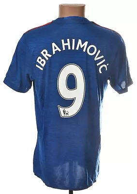 Manchester United 2016/2017 Away Football Shirt Jersey M #9 Ibrahimovic • £70.19