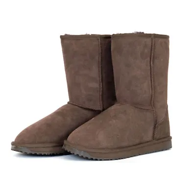 $60 • Buy Auzland UGG Classic Short Premium Sheepskin Boots - Chocolate