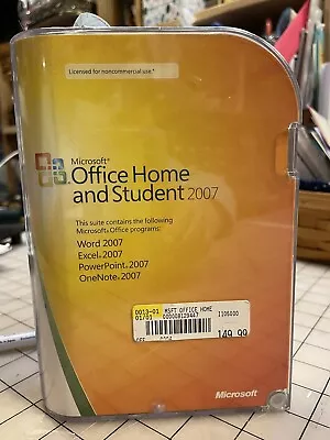 MICROSOFT Office Home & Student 2007 Product Key Word Excel PowerPoint OneNote • $24.99
