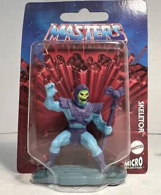 Skeletor Mattel Micro Collection Masters Of The Universe Mini Figure NIB • $6.99