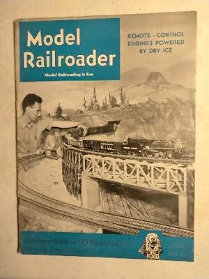Model Railroader Magazine 1949 October Thornburgh Builds HO PRR K-4 • $6