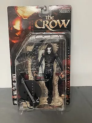 Mcfarlane Toys 1999 Movie Maniacs The Crow Eric Draven Action Figure • $42.99