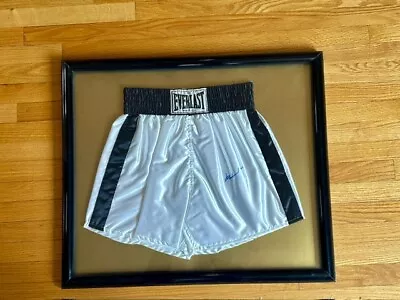 Framed Muhammad Ali  The Greatest  Signed Everlast Boxing Trunks With COA • $1199.99