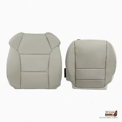 $258.16 • Buy Fits 2007 2008 2009 Acura MDX Driver Bottom & Top Synth Leather Seat Cover GRAY