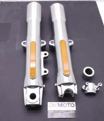 08 Harley-davidson Softail Deluxe Flstn Oem Front Forks Lower Slider Set R1 • $189.95